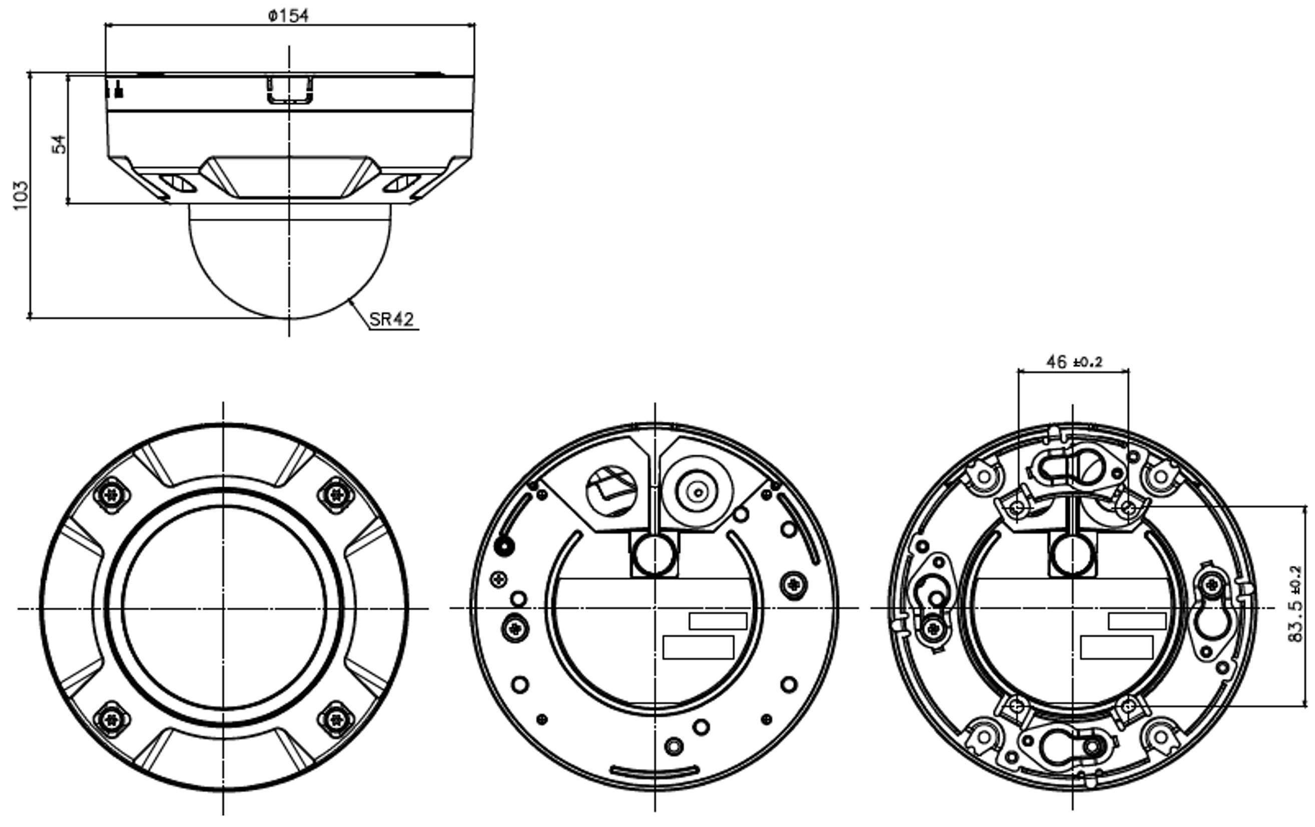 WV-S25700-V2LN寸法図