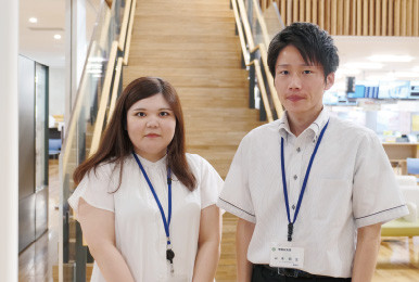 写真：森岡様、山本様