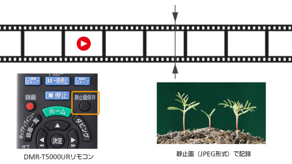 DMR-T5000UR_静止画記録説明イラスト