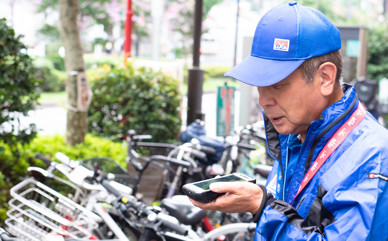 写真：高性能マイク