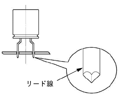 Vカット方式説明図