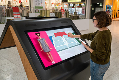 大型商業施設での活用の仕方