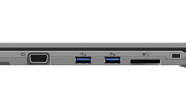 レッツノートの高耐久なUSB3.0 Type-Aポート