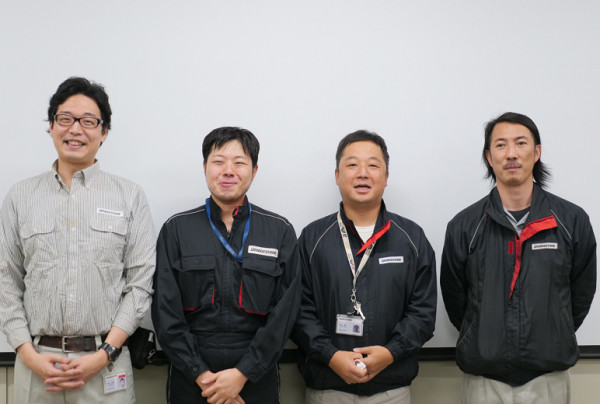 写真：株式会社ブリヂストン 小平モノづくりプラットフォーム推進部の皆さま