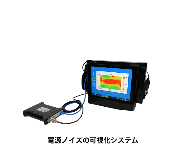 電源ノイズの可視化システム