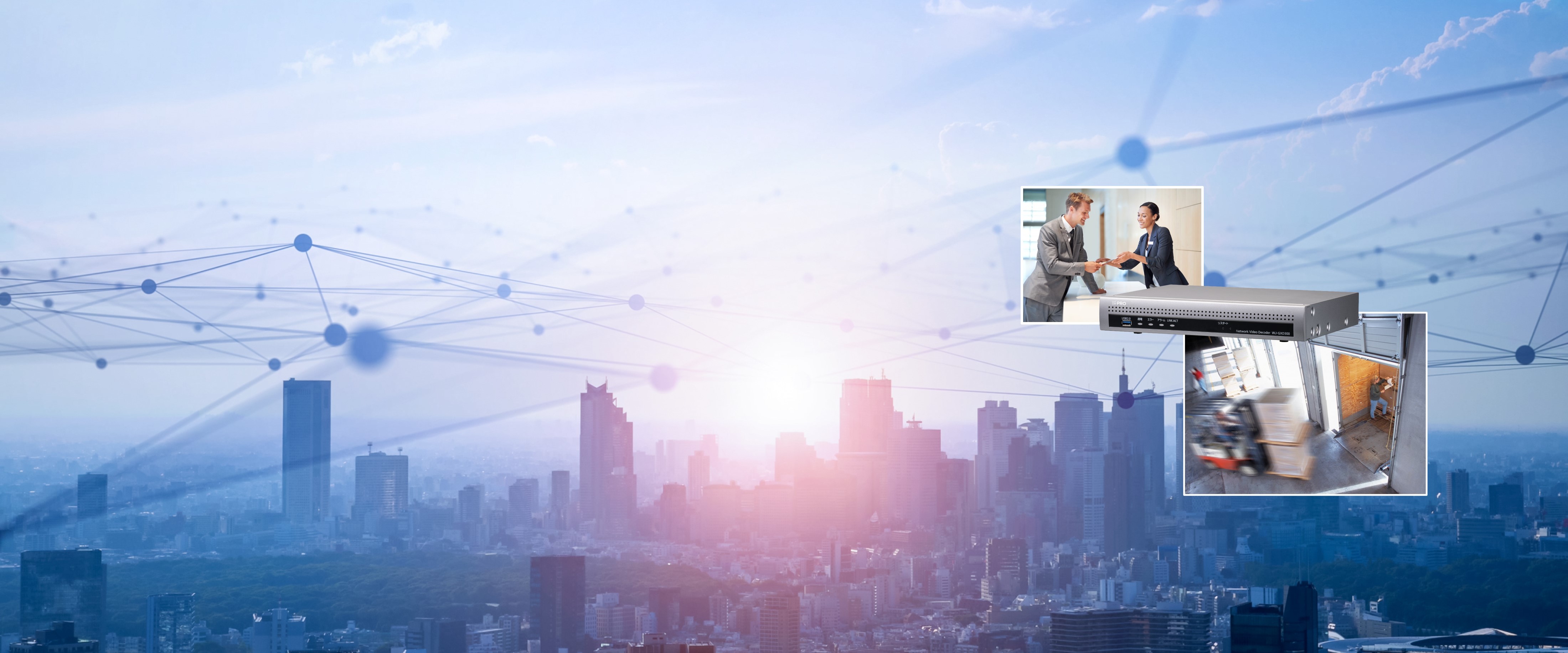 ビデオエンコーダー　デコーダー セット WJ-GXE500 i-PRO SmartHD ネットワークビデオエンコーダー