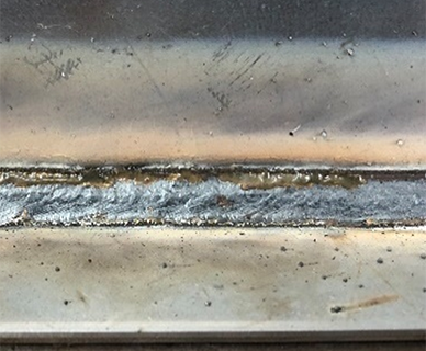 亜鉛メッキ鋼板の溶接