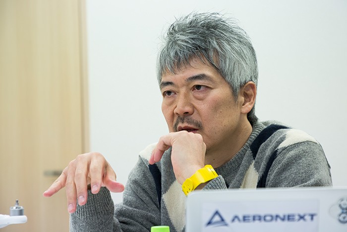 インタビューに応える田路圭輔氏