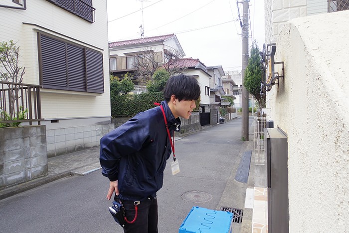 実際の訪問の様子