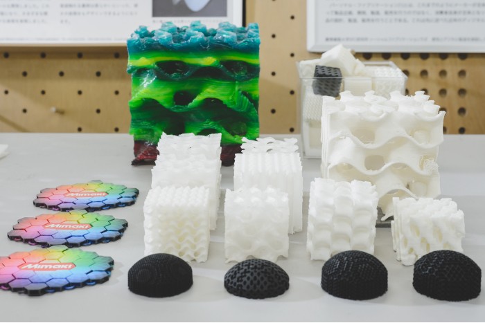 さまざまな触感のモノを出力できる