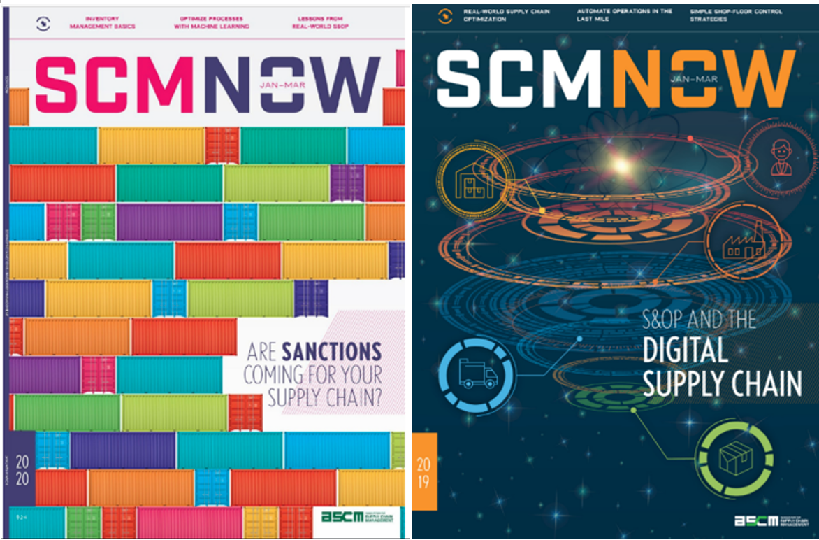 上述している事例などは、ASCMの定期刊行物｢SCM NOW｣でも掲載されている（出所：https://www.ascm.org/scm-now/）
