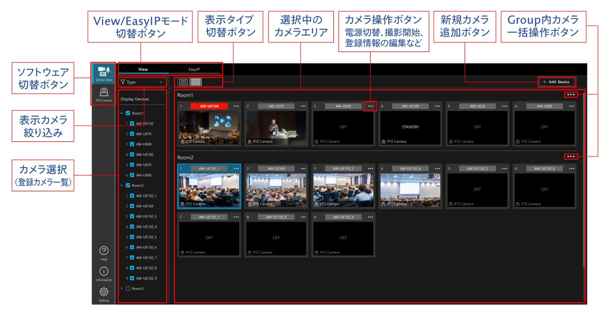 リアルタイムでの状態確認が可能