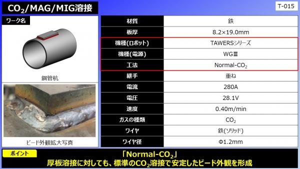 CO2/MAG/MIG溶接（鋼管杭）