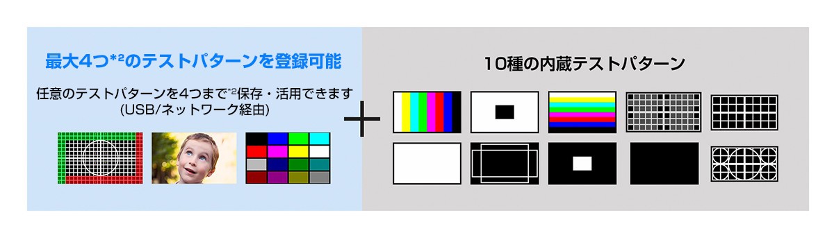 テストパターンについて