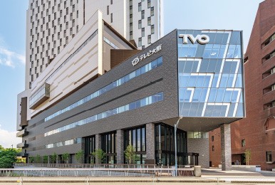 写真：テレビ大阪様の新社屋