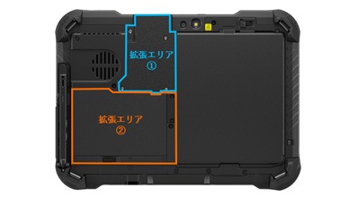 ２つの拡張エリア