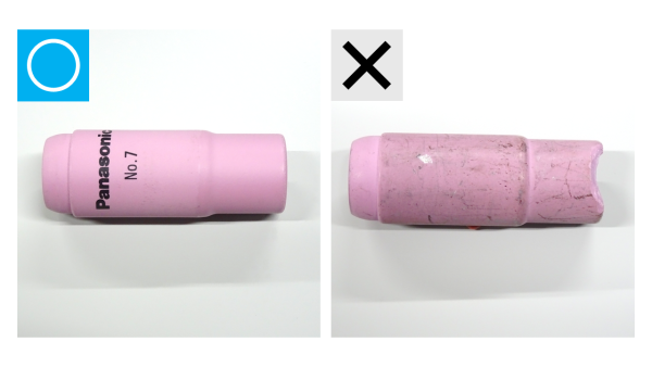 ノズルは変形や割れのないものをご利用ください