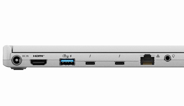 耐久性を高めたUSB3.0 Type-A（5Gbps）ポート