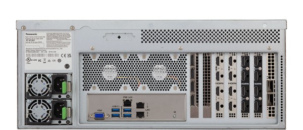 AT-KC20M2G/AT-KC20M3G HDMI入出力ボード背面図