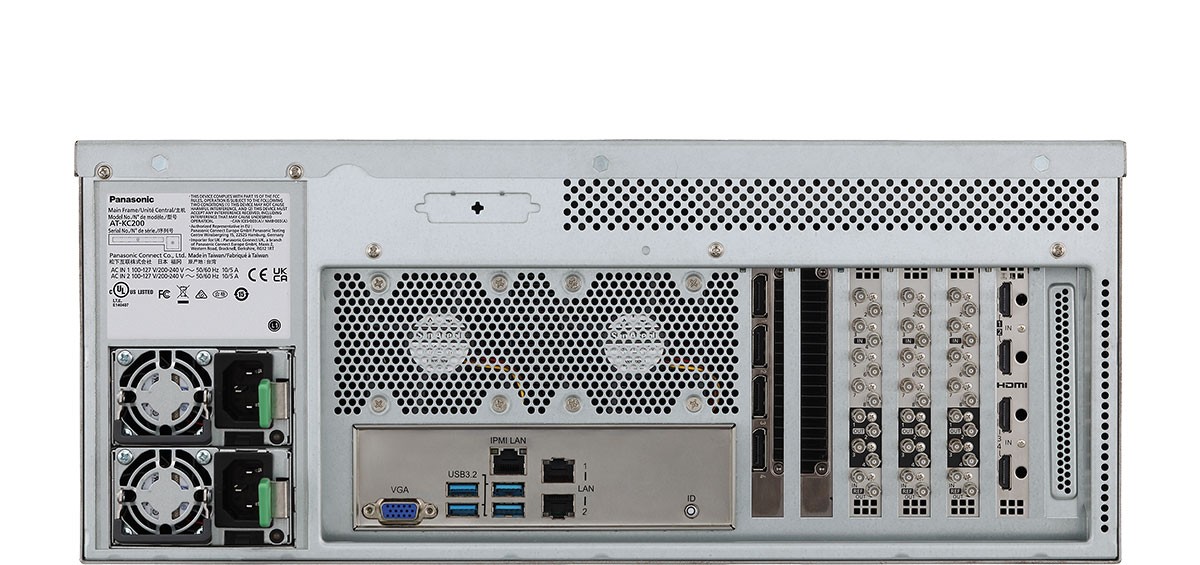 AT-KC200TL1　HDMI入出力ボード背面図