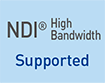 high bandwidth NDI logo