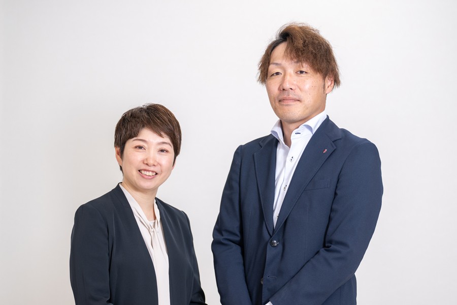 生津氏（左）と平田氏