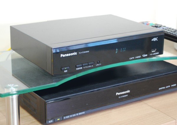 STBはTZ-HT3500BW、TZ-LT1500BW/LS500B