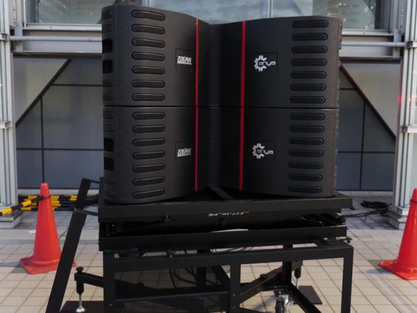 写真：音響システムも導入