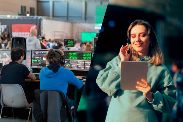 複数台のPC/タブレットから使用できるイメージ画像