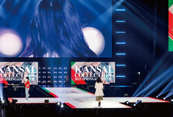 LEDビジョンを活用したランウェイステージ