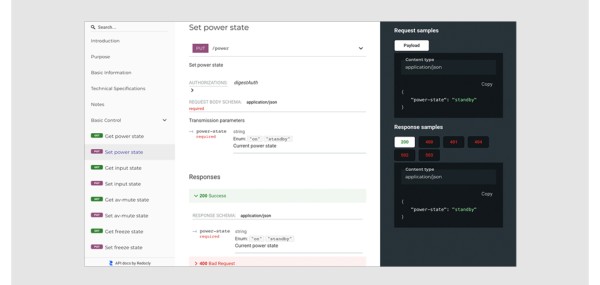 Web API画面イメージ