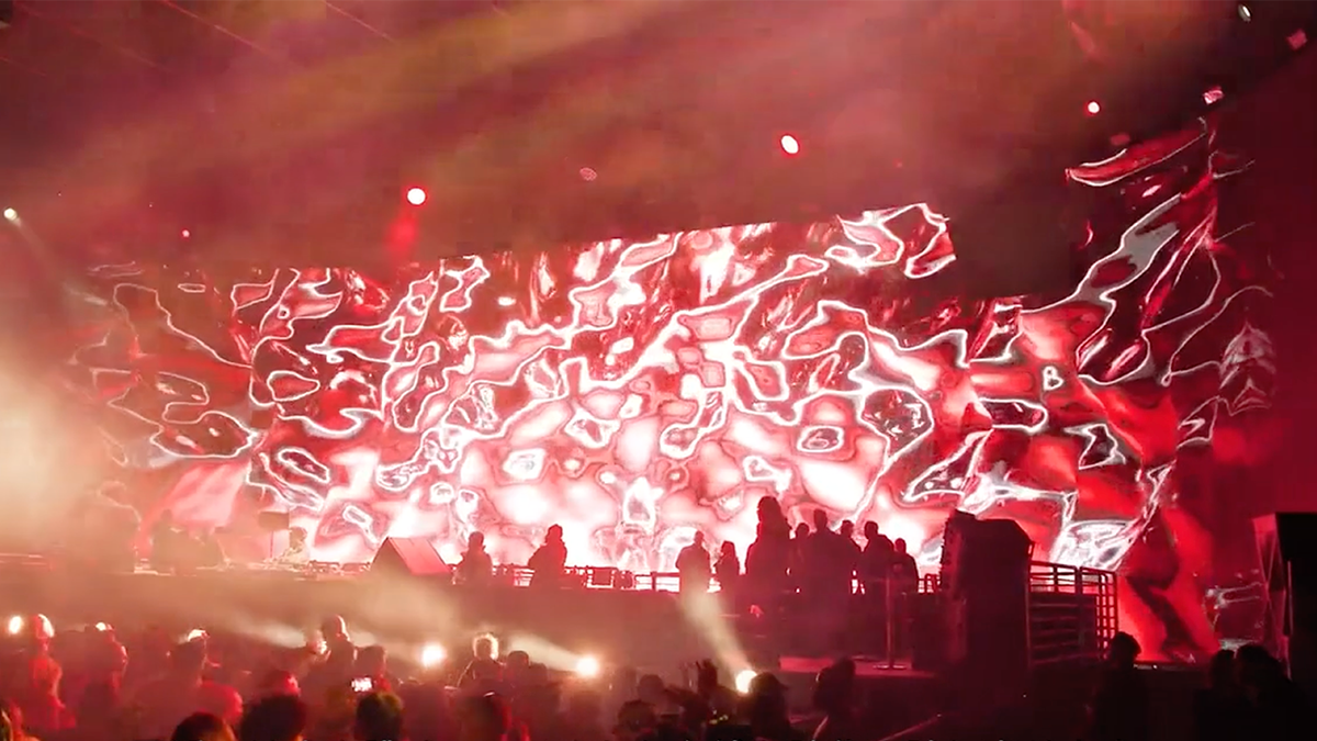 圧倒的なLED演出の画像