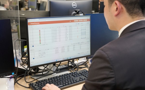 ニチレイロジが配送進捗管理システム「ZetesChronos(TM)」を試験導入し、人の手に頼っていた物流の配送管理をデジタル化