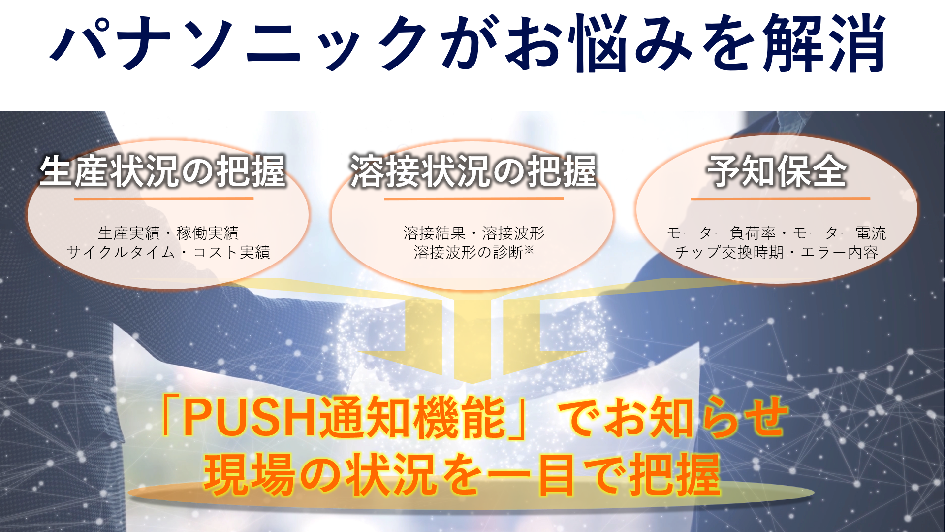 溶接_iWNB for Robots_ベネフィットのイメージ画像です。