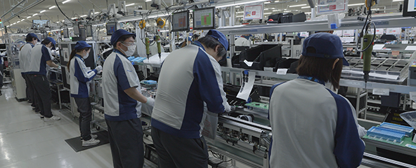 多品種・変量生産で柔軟なモノづくり