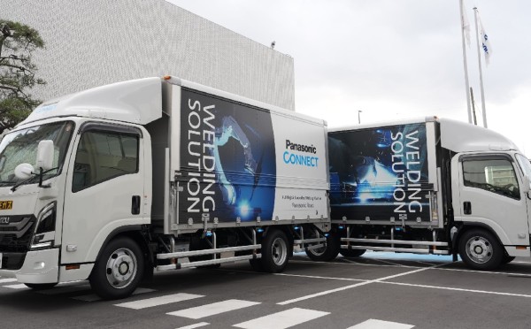 溶接プロセス移動型展示会「パナソニックロード」 出陣式を開催