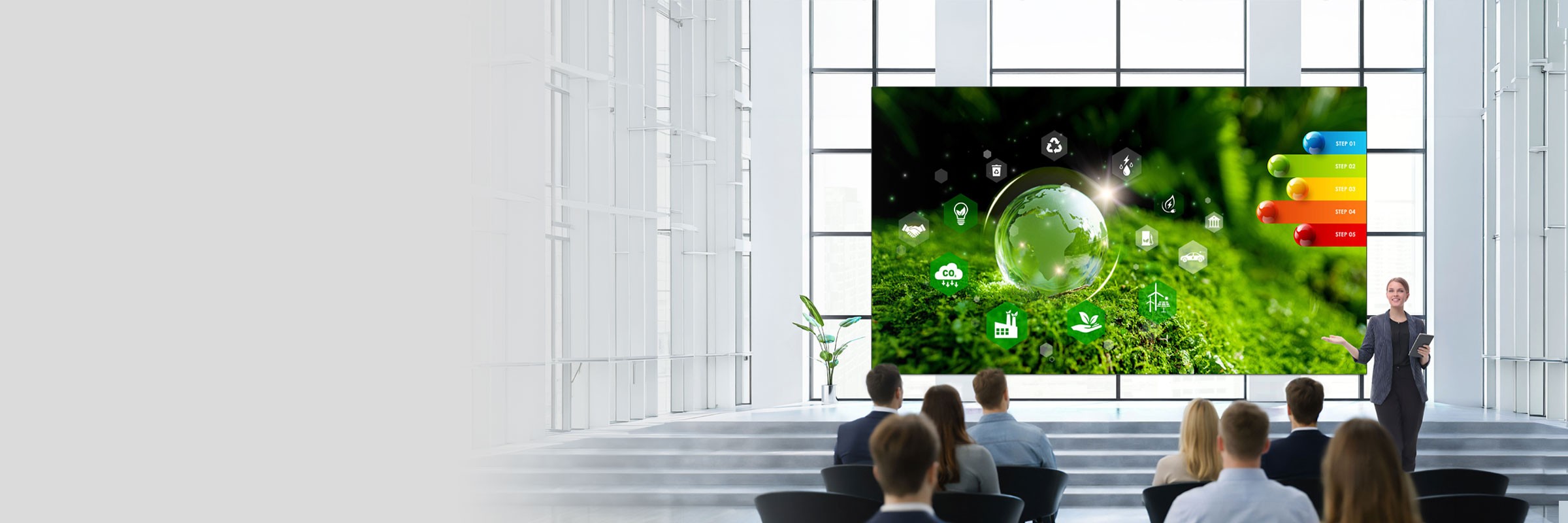 LEDディスプレイLVシリーズのヒーロー画像