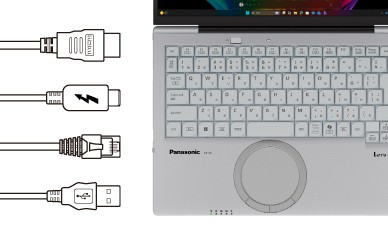 充実のインターフェース