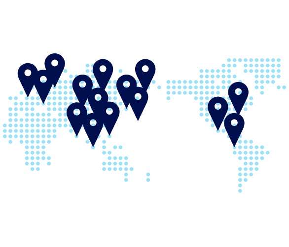 21か国 160拠点＋