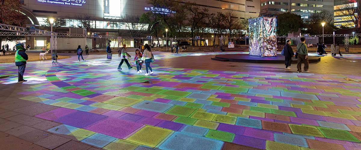 株式会社ランハンシャ様　天神クリスマス装飾2025