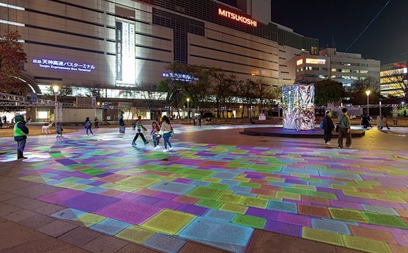 株式会社ランハンシャ様　天神クリスマス装飾2025