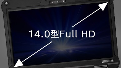 高解像度液晶 14.0型 FHD