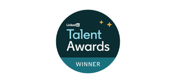 linkedin talent awards-winnerのロゴ