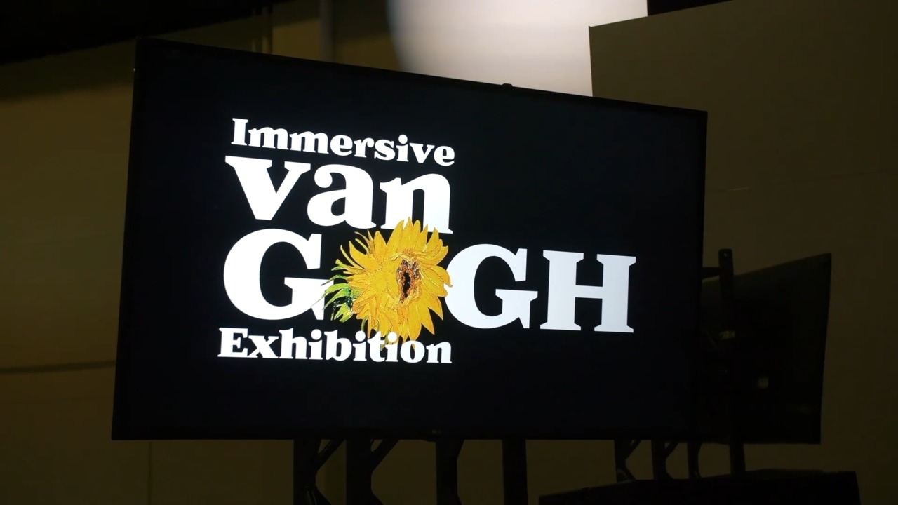 VanGogh展inトロント事例動画