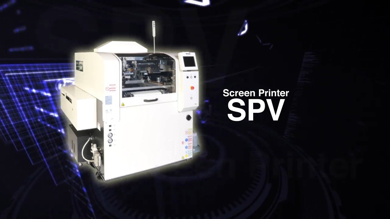 スクリーン印刷機 SPVの商品紹介動画