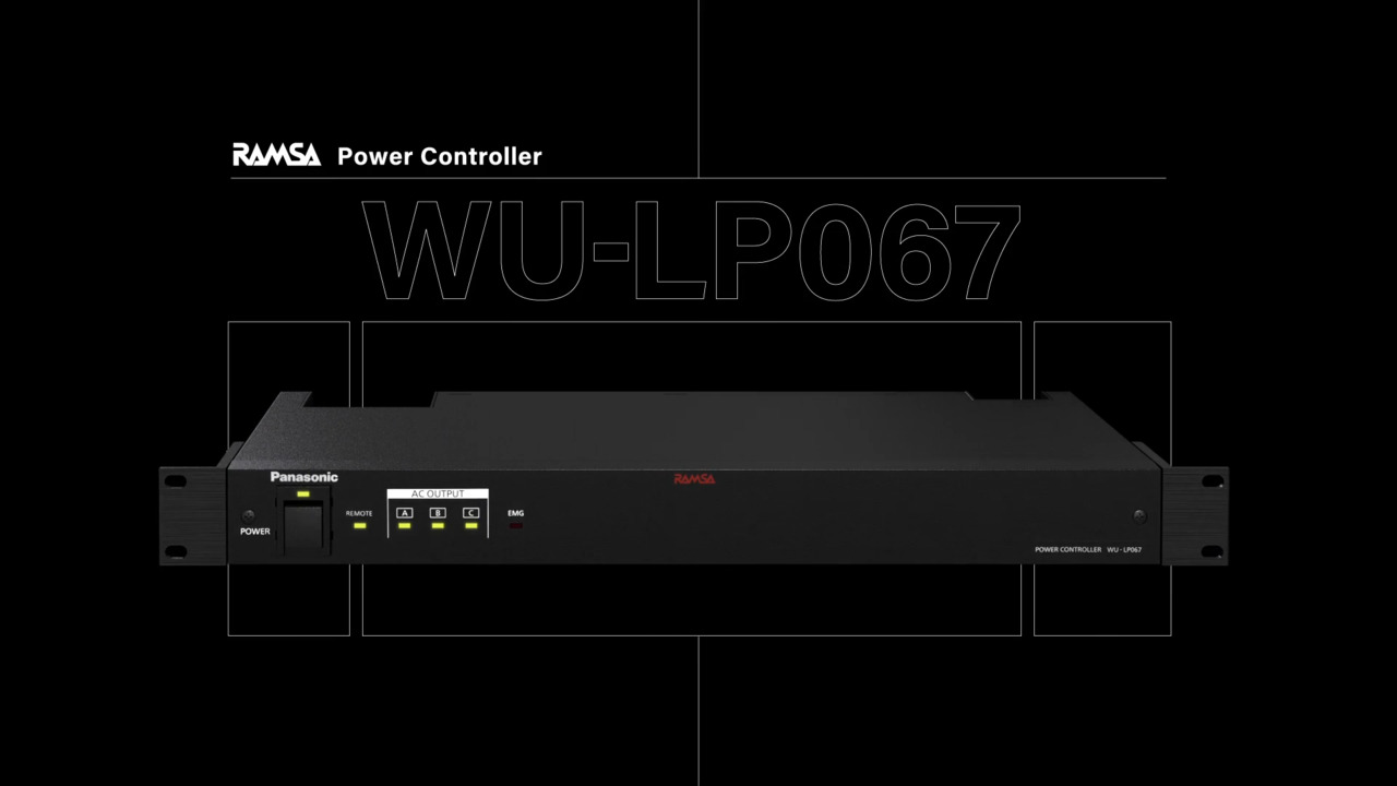 RAMSA Power Controller WU-LP067