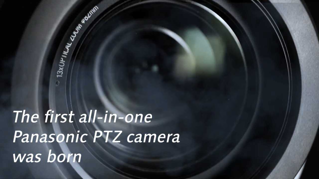Panasonc PTZ camera 15th anniversary