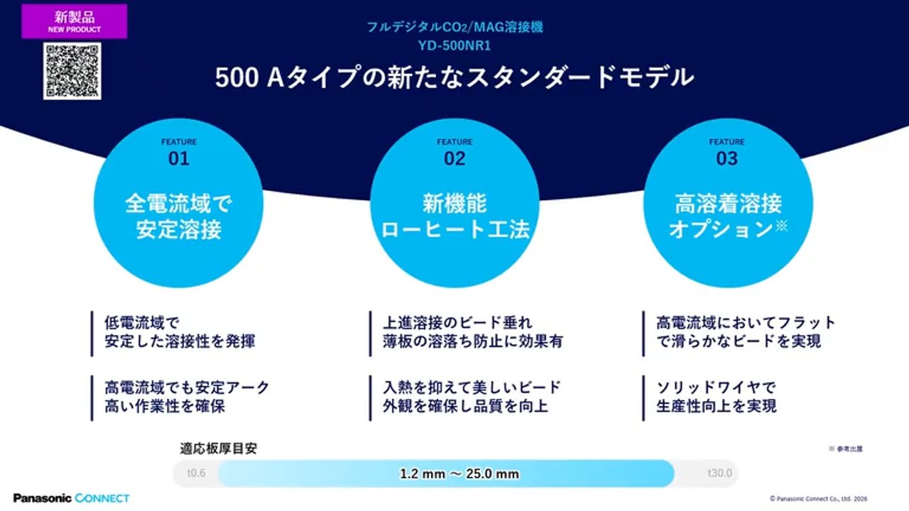 溶接_2026JIWS_500NR1 高溶着オプション動画