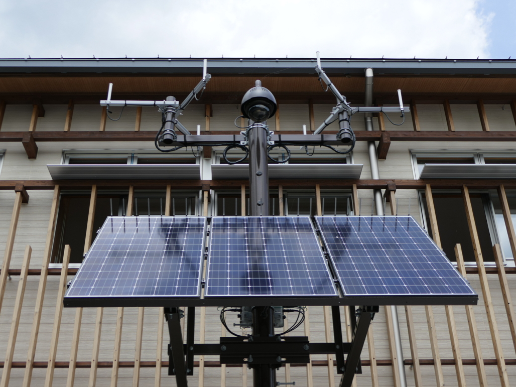 写真:観光・防災Wi-Fiステーション(長和町役場本庁舎)