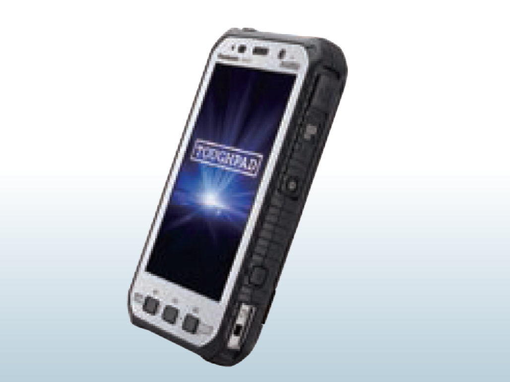 写真:頑丈5型ハンドヘルド TOUGHPAD FZ-X1